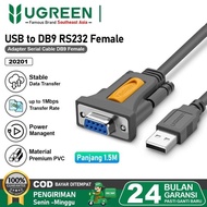 Ugreen USB to RS232 FEMALE COM Series PDA 9 DB9 Pin 1.5M Cable