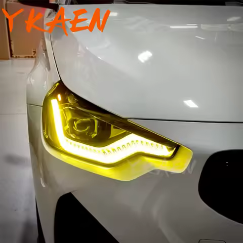 Fashion Lemon Yellow DRL LED Chips Boards For BMW 2series M2 G42 G87 CSL Upgrade 2022 Adaptive LED H