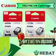 Original Canon PG 745/CL 746 Series Ink Cartridge (PG 745S, PG 745XL, CL 746S)