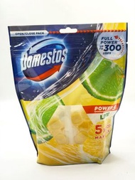 Domestos - 強力除臭清香潔廁球-檸檬5*55g（平行進口）