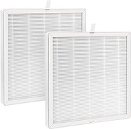 E-300L Replacement Filter Compatible with MOOKA E-300L Air Purifier for Large Room, H13 True HEPA Filter, 3-Stage Filtration System, 2 Pack