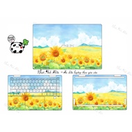 Skin Sticker Laptop Sunflower Pattern - Decal Stickers For Dell, Hp, Asus, Lenovo, Acer, MSI, Surface, Shouldero