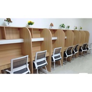 Bàn Học Tập Toàn Thân BEAUTION 60x80x160m Bàn Học Tập Có Ngăn Để Đồ Bàn Học Tập Có Khe Cắm Cáp Không