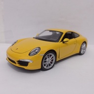 Miniature Porsche 911 Carrera Welly 1:24 diecast sports car toy at original price
