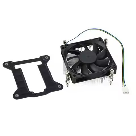 N1HD Mini ITX chassis ultra-thin fan for Intel LGA 1155 1156 1150 1151 Quiet cooling