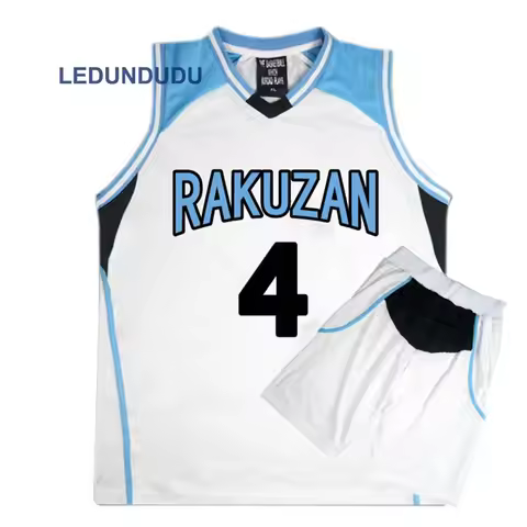 Japan Anime Basket Cosplay Rakuzan School Uniforms Akashi Seijuro Men Jersey Sportswear T-shirt Shor