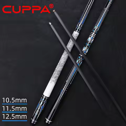 Cuppa 58" New Asura Carbon Energy Billiard Pool Cue Stick 10.5/11.5/12.5mm Set