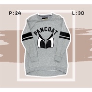 PANCOAT SWEATSHIRT (Grey) L-XL 👚
