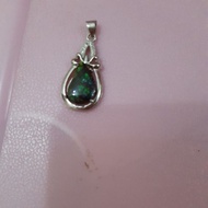 斑彩吊坠925银/Ammonite Pendant 925 Silver