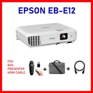 EPSON E24 E12 X52 W55 EB-E01 EB-E10 EB-X06 EB-X41 XGA LUMENS 3LCD PROJECTOR.