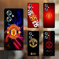 Oppo A79 5G phone case with black border MU Football Club