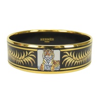 กำไลข้อมือ Hermes Emaille GM ทำจากโลหะเคลือบอีนาเมล [มือสอง]