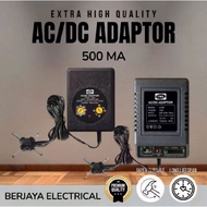 (READY STOCK) LEMAX (S69D) UNIVERSAL AC / DC ADAPTOR (500 ma) 1.5V / 3V / 4.5 / 6V / 7.5V / 9V / 12 