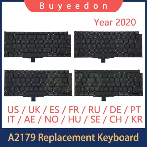For MacBook Air Retina 13" A2179 2020 Year Replacement Keyboard