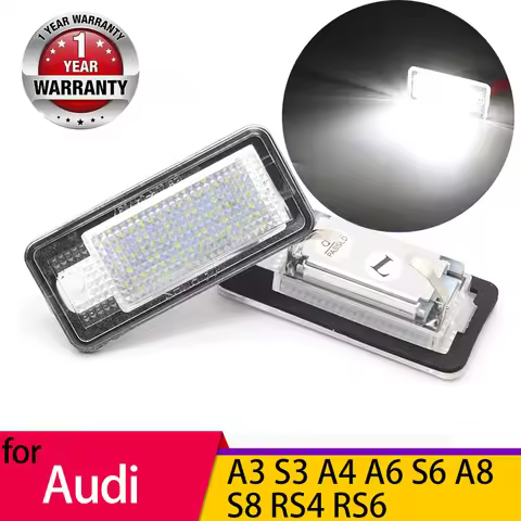 For Audi Audi A3 8P S4 A4 B6 B7 RS4 A5 8F A6 C6 RS6 A8 S8 Q7 4L auto lights Canbus No Error LED rear