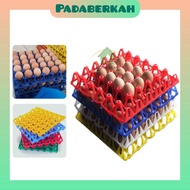 TokoPadaBerkah Egg Tray Plastic Egg Rack Contains 30 Plastic Egg Trays Chicken Egg Tray/s Plastic Eg