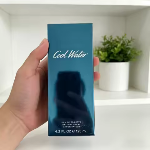 Davidoff Cool Water Eau de Toilette (125ml) Timeless Teal Design: Iconic deep teal glass bottle, a s
