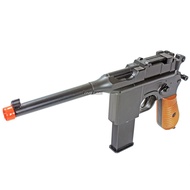 bbtac bt-712 world war ii 165 fps c96 metal zinc alloy airsoft pistol with magazine(Airsoft Gun)