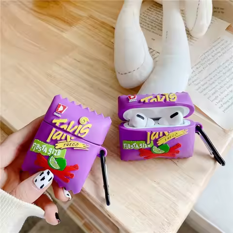 For Airpods Pro 2 Case 2022,Takis Purple Potato Chips Protective Earphone Cover For Airpods Pro Case