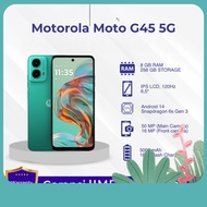 Motorola Moto G45 5G 8/256 GB garansi resmi - Up to 16GB Extended RAM - Snapdragon 6s Gen 3 - 6.5 in