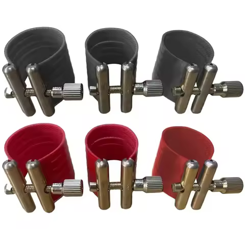 Saxophone Mouthpiece PVC Fastener Clip Ligatures For Alto Tenor Soprano Sax Alto/Tenor/Soprano Saxop