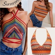 Bohemian beach Top Summer Boho