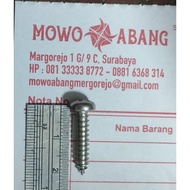 Stainless Steel Speaker Grill Bolt CODE 8X Round Head Super Stainless (PH 8x1 1/2, PH 8x1 1/4, PH 8x