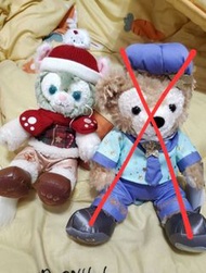 上海迪士尼樂園 Duffy and Friends Gelatoni 傑拉托尼 東尼貓 畫家貓 冬日 聖誕節 SS 毛公仔 全新正版有牌 生日禮物 聖誕禮物 Disneyland SHDL