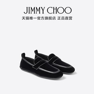 [Holiday Gift] JIMMY CHOO/BUXTON Black Fleece Loafers Men