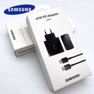 Samsung 45W PD Charger Super Fast Charging 2.0 3A 1.8M Type C Cable Adapter For Galaxy S25 S24 S23 S