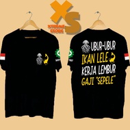 MEN'S DISTRO T-SHIRT UBUR-UBUR IKAN LELE 2 // XTREME-STORE