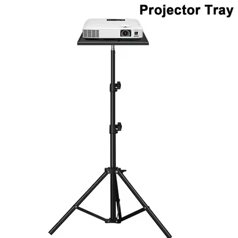 Projector Tray Stand Floor To Wall Desktop Shelf Laptop Stand Lift Telescopic Rod Live broadcast tri