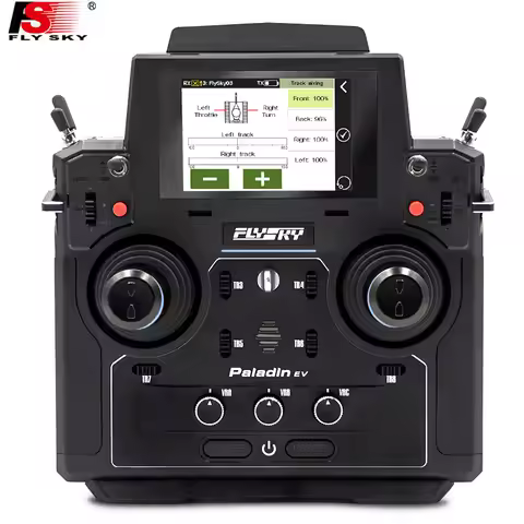 FLYSKY PL18EV Paladin 2.4G 18CH 5D Hall Sensor Gimbals AFHDS3 Radio Transmitter 3.5Inch TFT Touch Sc