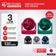 IRIS OHYAMA (PCF-MKM18) 7" Circulator Fan Black/Gray/Navy Blue