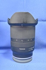 新淨 Tamron 17-28mm F2.8 For Sony  抵玩廣角鏡 恆定2.8光圈 全幅可用 A9 A7 A7C A1