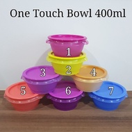 Tupperware One Touch Bowl 500ml or 400ml (1). for Camellia One Touch Gift Set 1.25L pls pm me