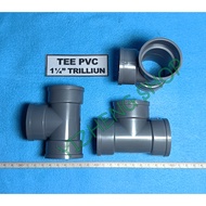TEE PVC 1.25" TRILLION