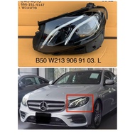 ไฟหน้าเบนซ์ Mercedes-Benz E220d W213 ปี 2017 รหัส 9069103 แท้มือสองสภาพดี