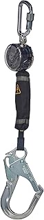 MSA VTOHW-021-DA-AF V-Tec Arc Flash Personal Fall Limiter, 6.5' (2m), Single-Leg, Aluminum Hardware,
