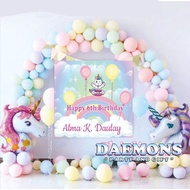 UNICORN DECORATION PACKAGE 22 UN 22/S BIRTHDAY DECORATION/S HAPPY BIRTHDAY DECORATION/S COMPLETE DEC