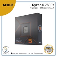 Amd Ryzen 5-7600X Processor AM5 6-Core 12-thread
