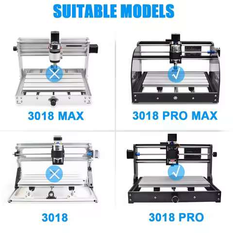 A23P CNC Extension Kit Upgrade Kit 3018 To 3040 Compatible With CNC Engraving Milling Machine
