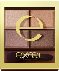 excel 極細奢華眼影 SR13（榛果棕）
