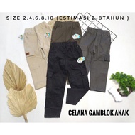 Gamblok trousers 2-8 years old, oskosh long chinos for children 2-6 years old