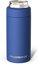 Frost Buddy Universal Mini Can Cooler – Fits 12oz Slim Cans, 7.5oz Mini Sodas, Mini Energy Drinks – 