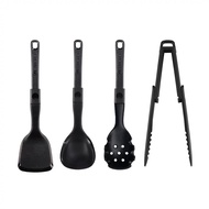 Awada Outdoor Silicone Cooking Utensil Set Folding Lightweight Portable Camping Kitchenware Set ชุดต