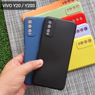 CASE VIVO Y20/ VIVO Y20S/ VIVO Y12S CASE ANTI NODA SOFT CASE CANDY SILIKON CASE BERBAHAN LEMBUT SOFT