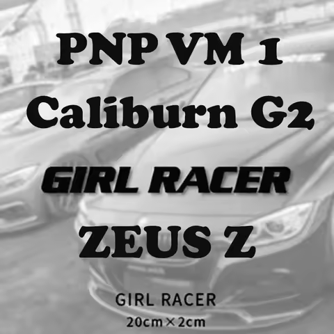 Automotive spare parts car interior supplies interior stickers for man GTi Knight 80 pnp x gtx GIRL