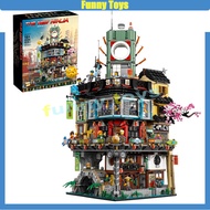 70620,NINJAGO City,Building Blocks,Includes 17 Minifigures, (4867+/PCS) Toys Gifts for Kids