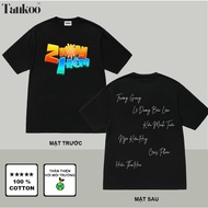 TANKOO Printed Cotton T-Shirt for Men and Women - Short Sleeve XS to 3XL